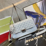 Комплект с коробкой. Сумка через плечо ICHAEL KORS с контрастным узором из двух 