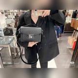 (В комплекте с подарочной коробкой) Новейшая летняя модель MK из кожи и ПВХ, кот
