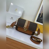 Новая модель ICHAEL KORS, полностью из натуральной кожи, с клапаном и двухцветны