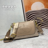 Эксклюзивная модель Prada «PRADA» классическая легенда, модель с двумя ремнями (