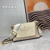 Эксклюзивная модель Prada «PRADA» классическая легенда, модель с двумя ремнями (