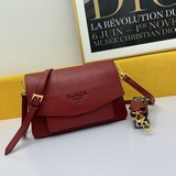 Prada сумка с клапаном и одним плечевым ремнем, модель 2103, с двумя плечевыми р