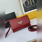 Prada сумка с клапаном и ремнем через плечо, модель 2121. Новая модная женская с