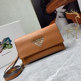 Prada сумка с клапаном и ремнем через плечо, модель 2121. Новая модная женская с