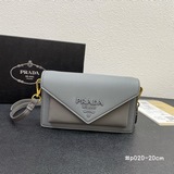 Женская сумка через плечо из кожи Saffiano. С карманом для карт, подкладкой из н