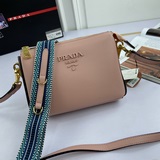 Prada сумка с клапаном и одним плечевым ремнем, модель 66136, с двумя плечевыми 