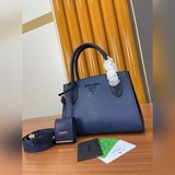 Оригинальная модель 2114# Prada, небольшая сумка с широким ремнем через плечо, л