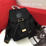 Рюкзак Prada 179# Импортная водонепроницаемая ткань 27x32x13. Высококачественная