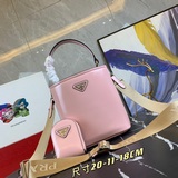 Оригинальная кожа 1BA222 Prada Double Saffiano сумка с крестообразным узором.