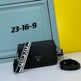 PRADA-2023 весна-лето, новейшая модель сумки через плечо от Prada, оригинальное 