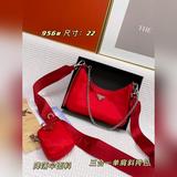 PRADA 3-в-1 сумка через плечо, ограниченная серия Paris Flash Реплика серии HOBO