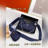 PRADA 3-в-1 сумка через плечо, ограниченная серия Paris Flash Реплика серии HOBO