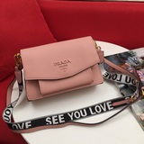 Prada сумка через плечо с клапаном, модель 2103, с двумя ремнями, модная женская