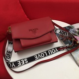 Prada сумка через плечо с клапаном, модель 2103, с двумя плечевыми ремнями, нова