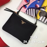 PRADA сумка с двойной ручкой и ремнем через плечо, импортная водонепроницаемая т
