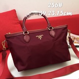 PRADA сумка через плечо, импортная водонепроницаемая ткань, размер： 39x23x15 см,