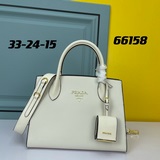 Высококачественная сумка PRADA.#66158 изготовлена из импортной кожи крупного рог