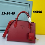 Высококачественная сумка PRADA.#66158 изготовлена из импортной кожи крупного рог