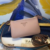 Вечнозеленый и яркий, Prada/PRADA сумка через плечо с двойной застежкой-молнией,