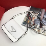 2023 Prada 085# летняя новинка женская сумка через плечо, новый металлический тр