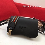Новая модель Prada 2023, модная и стильная, популярная в магазинах, из кожи Saff