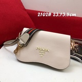 Новая модель Prada 2023, модная и стильная, популярная в магазинах, из кожи Saff