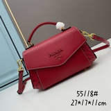 Новая модная сумка Prada с капюшоном, изготовленная из кожи оленя с узором страу
