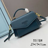 Новая модная сумка Prada с капюшоном, изготовленная из кожи оленя с узором страу