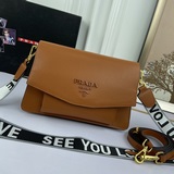 Prada сумка через плечо с клапаном, модель 2103, с двумя ремнями, модная женская