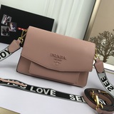 Prada сумка через плечо с клапаном, модель 2103, с двумя ремнями, модная женская