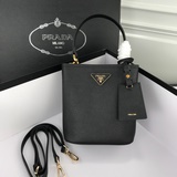 Оригинальная кожа, новейшая модель 2023 года от Prada, 1BA219 Prada Double Saffi