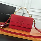 Новая сумка Prada 3012# с съемными широкими плечевыми ремнями, ручной ручкой с ж