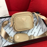 (Оригинальная коробка от производителя) Новая модель Prada Hobo сумка для фотоап