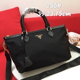 PRADA сумка через плечо, импортная водонепроницаемая ткань, размер： 39x23x15 см,