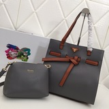 Новейшая модная сумка-сумка Prada «PRADA» для женщин [Розовый] Сумка с ручкой.