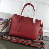 Новая модель Prada 1BA157 с двойными ремнями из телячьей кожи, двойными ручками 