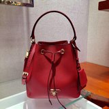 Новейшая модель сумки Prada из кожи теленка, кожаные ручки, съемный и регулируем
