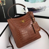 Кожа с крокодиловым узором, 212# Prada Double Saffiano.