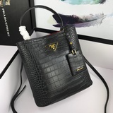 Кожа с крокодиловым узором, 212# Prada Double Saffiano.