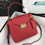 012#Prada Double Saffiano кожаная сумка из итальянской кожи.