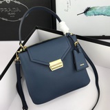012#Prada Double Saffiano кожаная сумка из итальянской кожи.