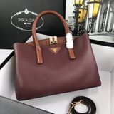 Новая сумка Prada из кожи бычка с крокодиловым узором, модель 1BA252#. Изготовле