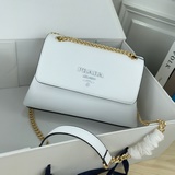 Prada Новая модель сумки-конверта с крышкой, модель 82501, из оригинальной кожи 