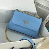 Prada Новая модель сумки-конверта с крышкой, модель 82501, из оригинальной кожи 