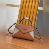Prada/Prada сумка с капюшоном, номер модели： 2125#, оригинальная кожа с отпечатк