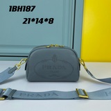 Высококачественная сумка для фотоаппарата Prada.2023 из натуральной кожи верхнег