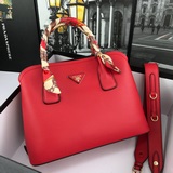 Новая модель Prada 9896#, популярная модель из кожи Saffiano и телячьей кожи с т