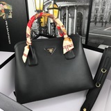 Новая модель Prada 9896#, популярная модель из кожи Saffiano и телячьей кожи с т