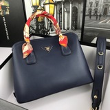 Новая модель Prada 9896#, популярная модель из кожи Saffiano и телячьей кожи с т
