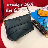 Новая модель Prada 2023, модная и стильная, популярная в магазинах, из кожи Saff